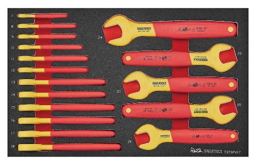 võtmete komplekt Foam3 17-osaline TengTools