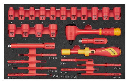tööriistakomplekt 27osal Teng Tools