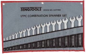 lehtsilmusvõtmekompl 6-22mm TengTools 6517MM