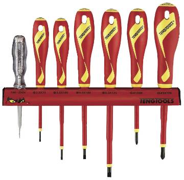 kruvitsakomplekt 1000V 7 osa Teng Tools