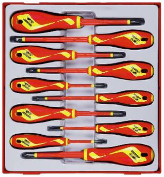 Kruvitsakomplekt 1000 V Teng Tools TTV910N