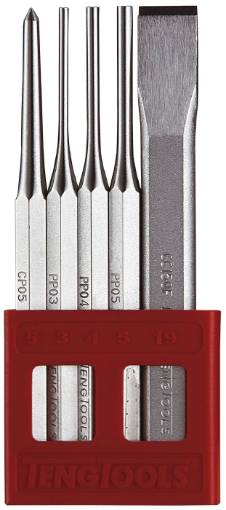 torni- ja meislikomplekt 5 osa Teng Tools
