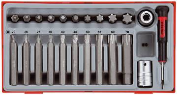 TORX-otsakute komplekt 1/2″ TTTX23