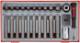 TORX-otsakute komplekt 1/2″ TTTX23