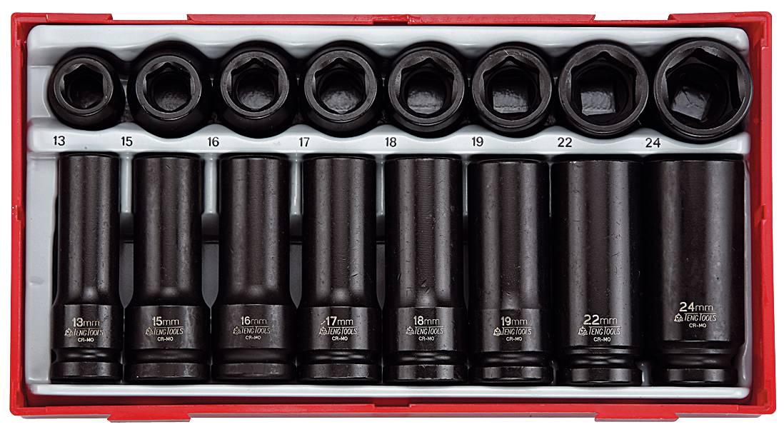 1/2″ jõupadrunite komplekt TengTools TT9120DN