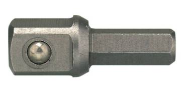adapter 3/8″ nelikant- 1/4″ kuuskant M380037