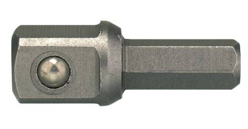 adapter 3/8″ nelikant- 1/4″ kuuskant M380037