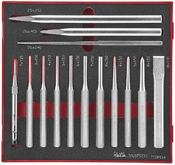 tornide ja meislite komplekt TEDPC14 TengTools