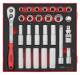 1/2″ padrunvõtmekomplekt TED1227 TengTools