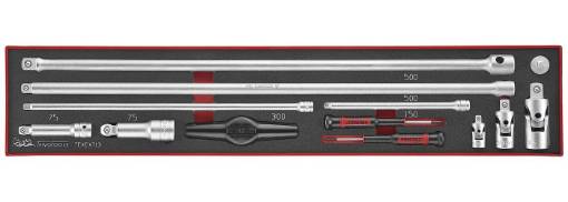 pikenduste komplekt EVA 13 osa Teng Tools