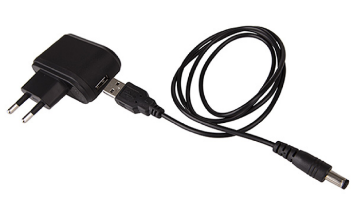 patareilaadija USB- kaabliga