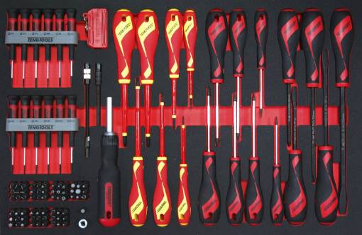 kruvitsakomplekt EVA 98 osa Teng Tools