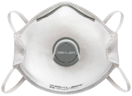 Zekler 1302V respiraator FFP2V  (pakk 10tk)