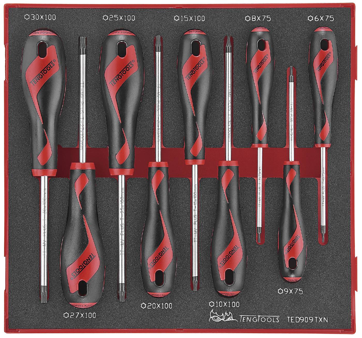 TORX- kruvitsate komplekt TengTools TED909TXN