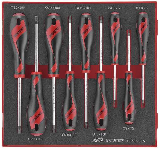 TORX- kruvitsate komplekt TengTools TED909TXN