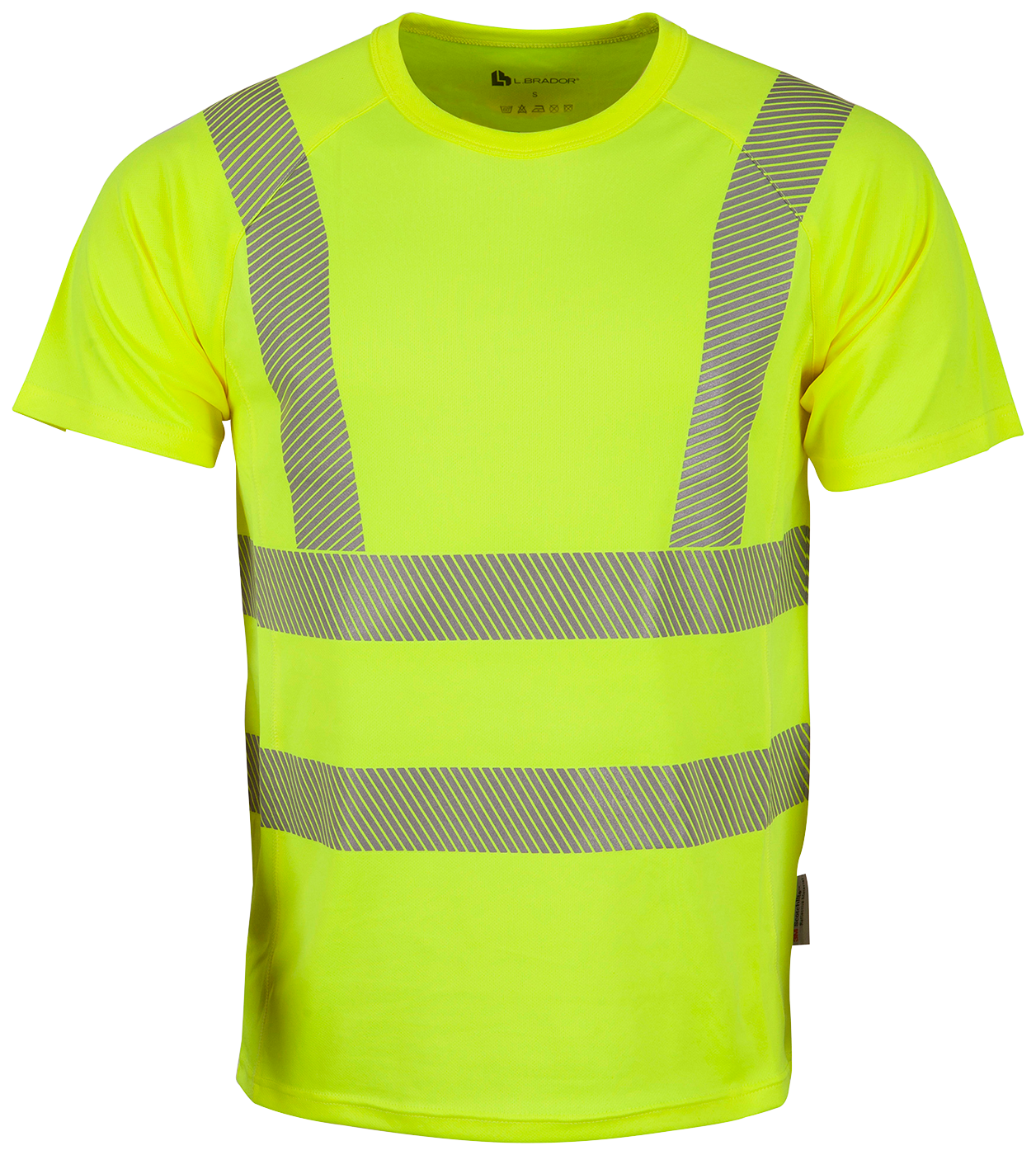 L.Brador 413P T-särk helkuritega kollane XXXL