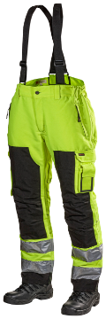 L.Brador 165PB HiViz voodriga püksid kollane XXL