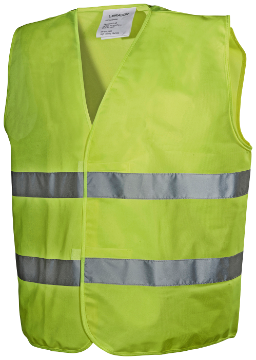 L.Brador 287P signaalvest HI-VIS kollane