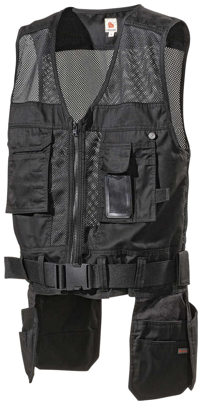 L.Brador 218PB ripptaskutega vest must XS