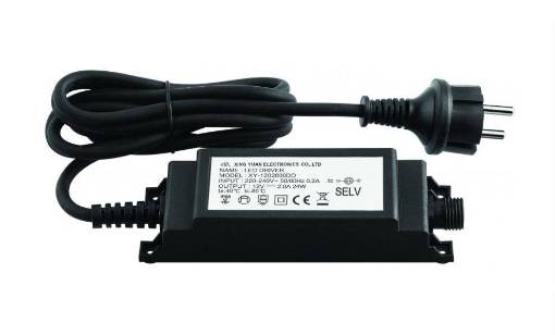 trafo LED 12VDC 24W 1,8m Malmberg