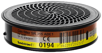 Sundström gaasifilter SR315 A1B1E1
