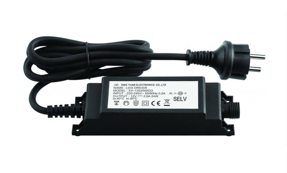 trafo LED 12VDC 40W 1,8m Malmberg