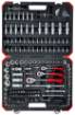 Padrunite komplekt 1/4+3/8+1/2 172tk, R45603172 Gedore
