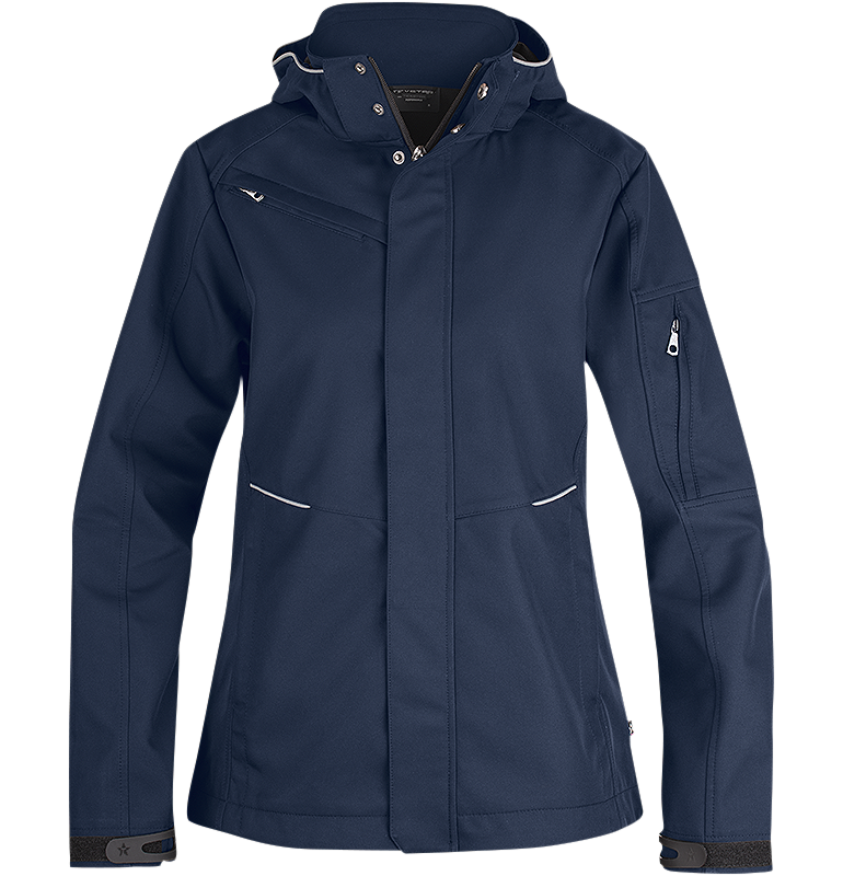 Texstar WJ80 naiste softshell jope merev.sin. XXL