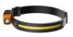 LED headlamp LSL 600 DC with COB and SMD LED for wide-angle and spot lighting