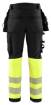 Blaklader softshell püksid Hi-Vis must/pun D100