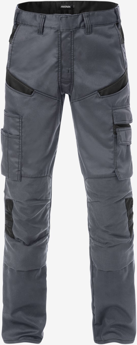 Fristads 2555 STFP pikad püksid hall/must D120