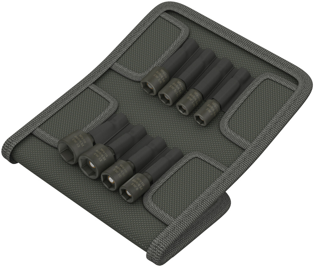 kruvihoidikud vöötasku 8 tk Set A 869/4 M Wera