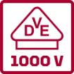 Vde kruvi Dr. komplekt 1/3 CT moodul 6 TK , R22150016 Gedore