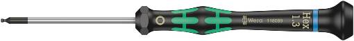 kruvits kuuskant sfääriline elektroonikale 2052 1,3 x 60 mm Wera