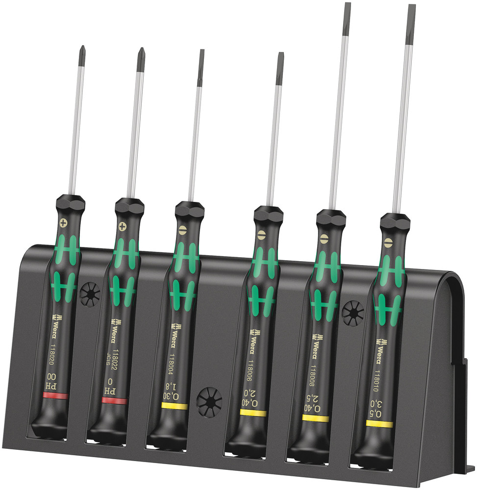kruvitsate kmpl kassett elektroonikale 2035/6 A Wera