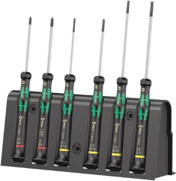 kruvitsate kmpl kassett elektroonikale 2035/6 A Wera