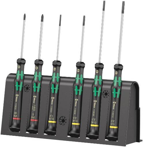 kruvitsate kmpl kassett elektroonikale 2035/6 A Wera