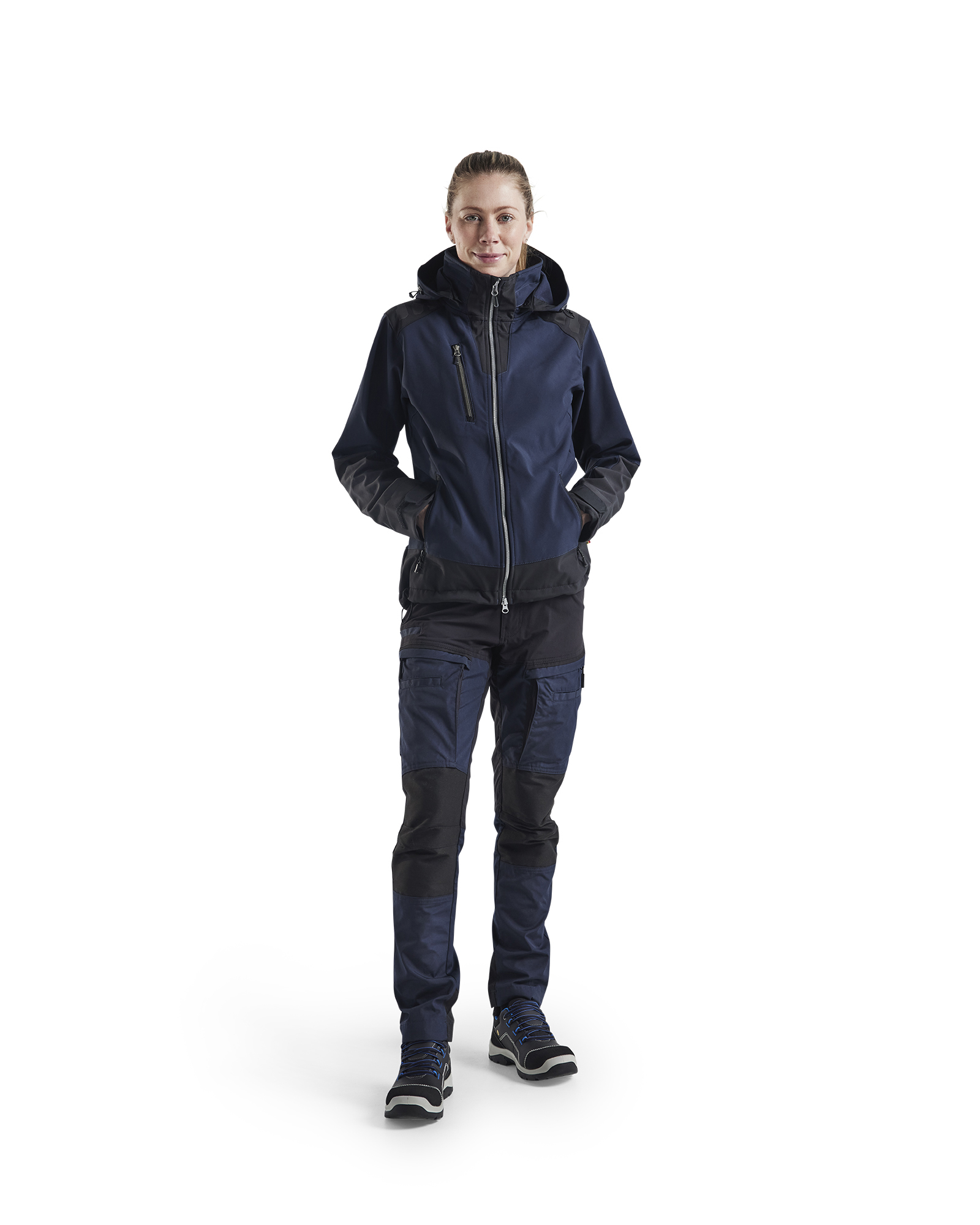 Blaklader naiste Softshell-jakk tume merev.sin. / must M