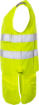 Fristads 5075 ATHS vest kollane L