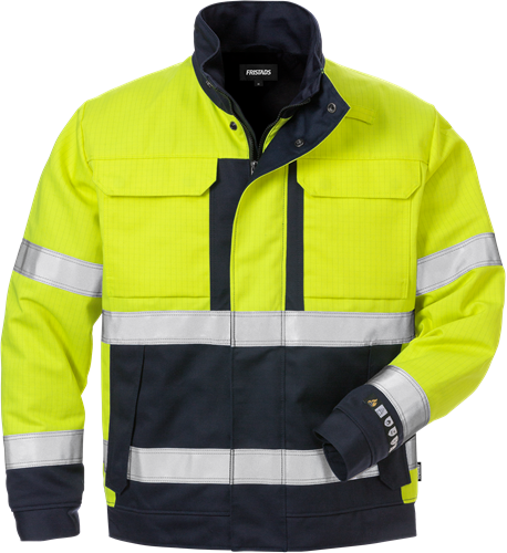 Fristads 4588 FLAM tulekindel talvejope Hi-Vis kol/merev.sin XXXL
