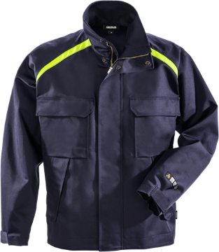 Fristads 4031 FLAM suvejakk tume merev.sin M