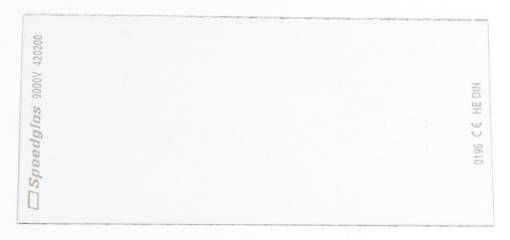 Speedglas 9000F/v kaitseklaas 42x91 428000 5tk/pk