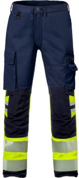 Fristads 2708 PLU naistepüksid Hi-Vis kollane/must 40