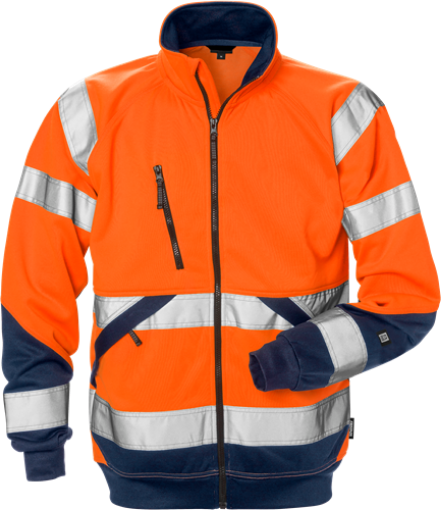 Fristads 7426 SHV jakk Hi-Vis kollane/must XXXL