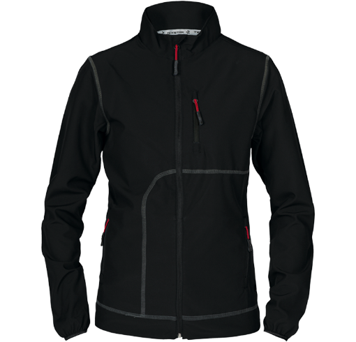 Texstar WJ58 naiste softshell-jope must XXL