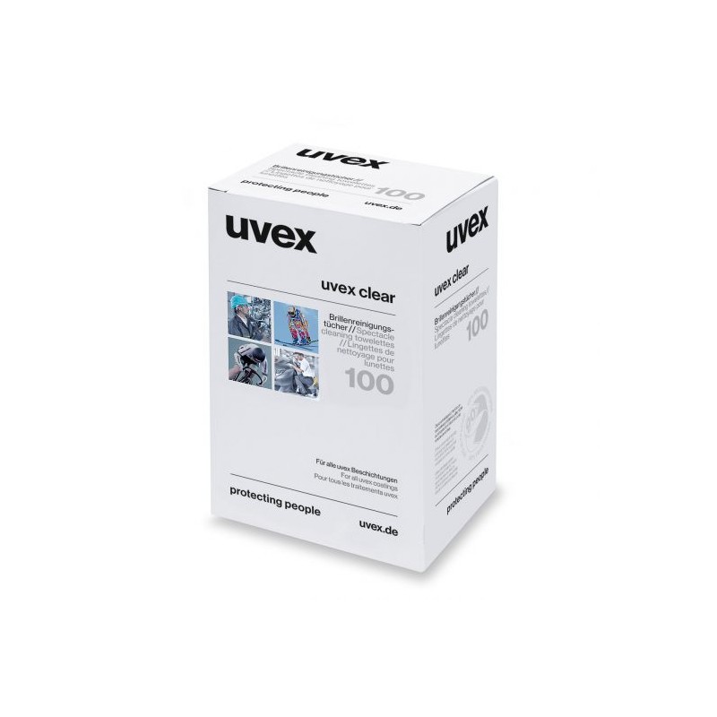 Uvex 9963005 puhastuslapid 100tk. karbis