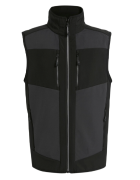 Fristads Evolve Col.Block softshell-jope must/hallikirju S