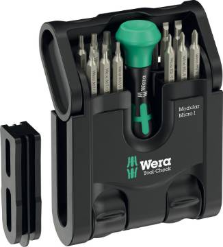 otsakute ja narre kmpl Tool-Check Modular Micro 1 Wera