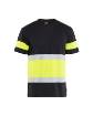 Blaklader HighVis T-särk must/kollane M