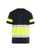 Blaklader HighVis T-särk must/kollane M